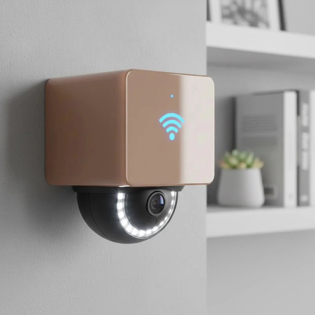 Modern home security camera system with multiple WiFi cameras