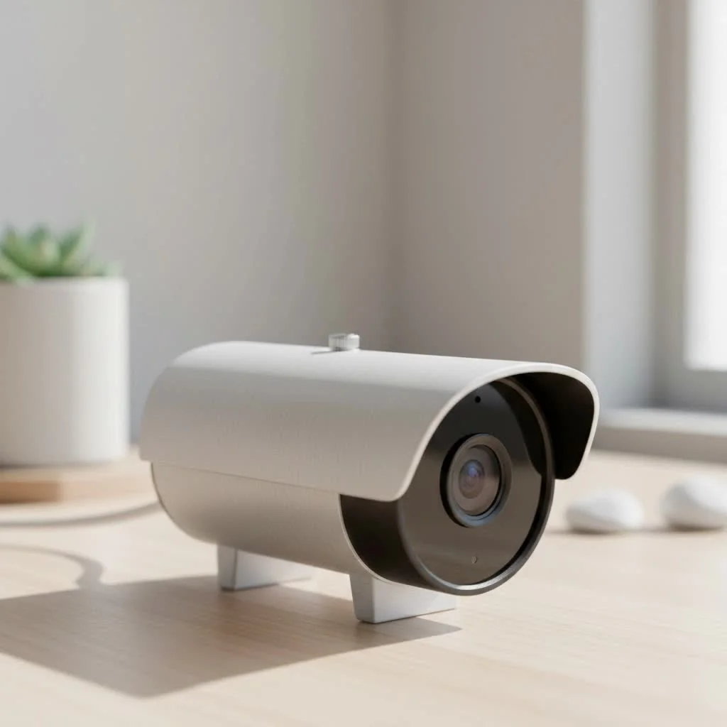 Swann security camera system with multiple cameras and a central recording unit
